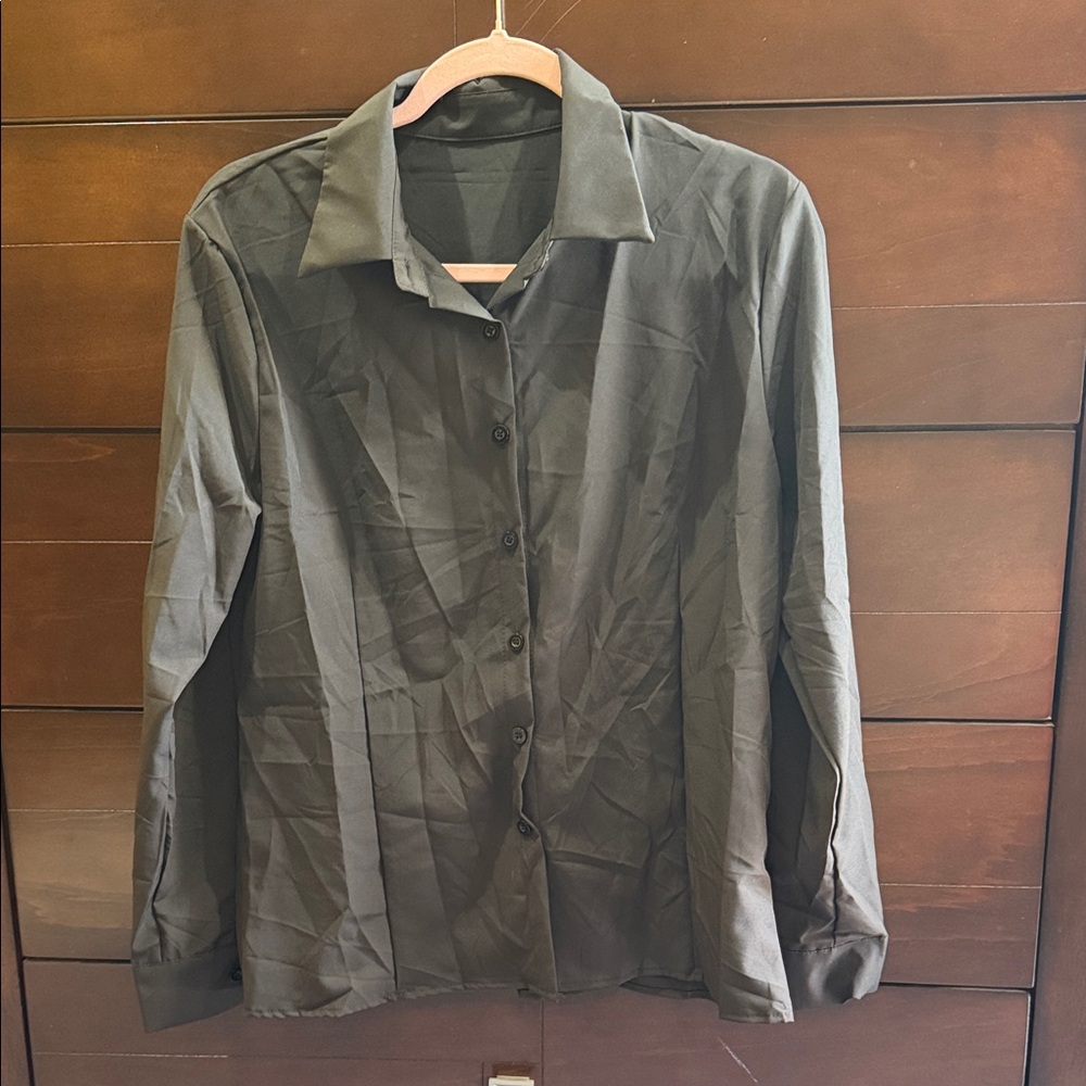 ClassBlack Button-Up Shirt